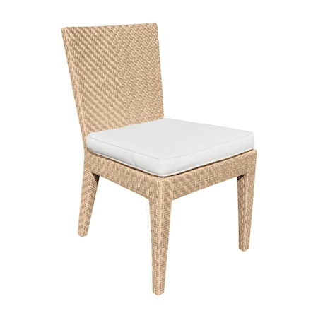 Panama Jack Outdoor Panama Jack Austin Dining Side Chairs with Cushions Set of 2 PJO-3801-NAT-S-CUSH-SET2