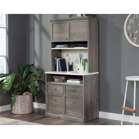 Sauder Craft Pro Storage Hutch Ste Myo A2 443683