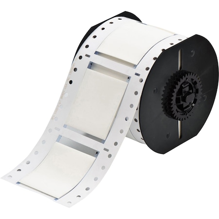 Brady B33 Series Low Smoke Zero Halogen PermaSleeve Heat Shrink Tubing, 1.5 in. Dia x 2 in. W, White B33D-1500-2-7641