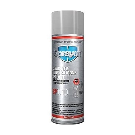 Krylon Sprayon RTV Silicone Sealants Clear S00010000