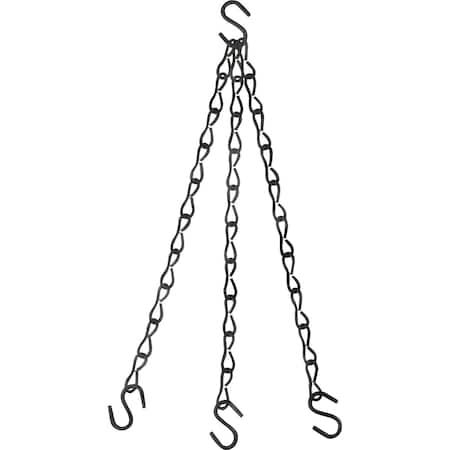 National Hardware 18'' Black Metal Hanging Plant Extension Chain N275-024
