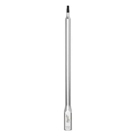 Milwaukee Tool Bit Socket, 1/4" Drive, Chrome, S2 Steel 45-34-1063