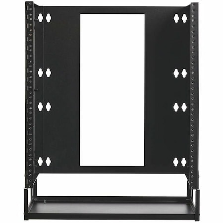 Eaton Tripp Lite Series 12U Wall-Mount Bracket with Shelf for Small Switches and Patch Panels, Hinged SRWO12UBRKTSHEL