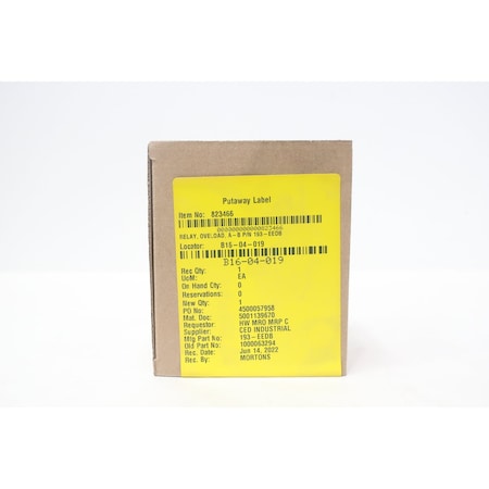 Allen Bradley OVERLOAD RELAY 3.2-16A 193-1EFDB