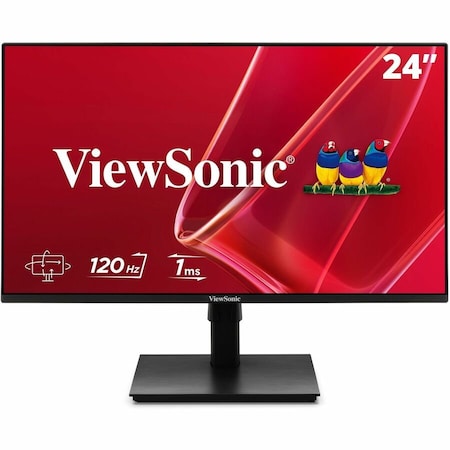 Viewsonic 24IN 1080P ERGONOMIC 120HZ MONITOR WITH VARIABLE REFRESH RATE, HDMI AND VGA. VA2448-MHJ