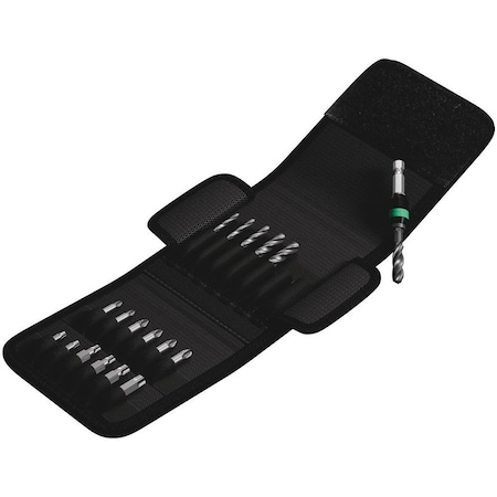 Wera 848/851/867/19 Metal Twist Drill Bits and Bits Set, 19 pieces 5104652001