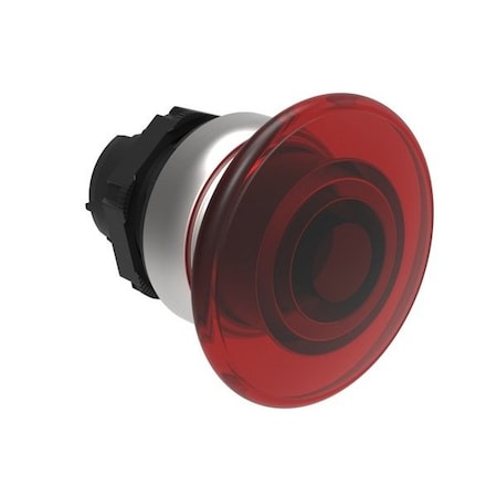 Lovato Red Illumin. Mushroom-Head But, 10PK LPCBL6144