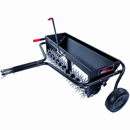Brinly Combination Aerator Spreader, 40 in AS2-40BH-G