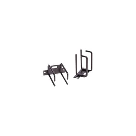 Hubbell Premise Wiring Hubbell HC23VR2 Vertical Management Ring - Ring - Black -  - 19" Panel Width, PK2 HC23VR2