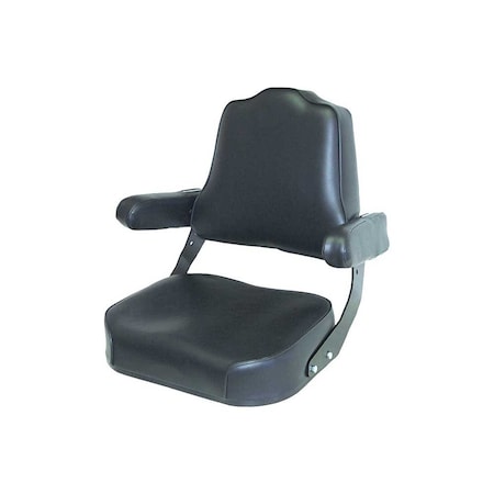 Uni Pro International Harvester 56/66 Original Seat Assembly, Black Vinyl 7743