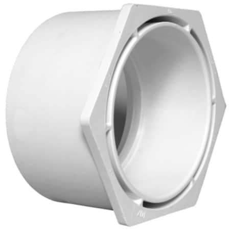Aquascape Plumbing PVC 3 x 2 in. SPG x Hub Flush Bushing 29527
