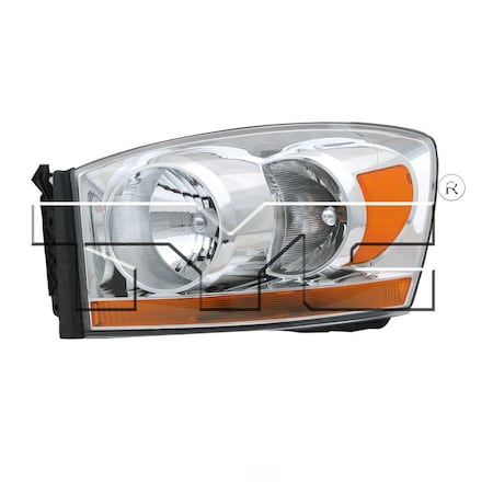 Tyc Capa Certified Headlight Assembly 20-6748-00-9