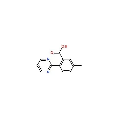 Ak Scientific 5-Methyl-2-(pyrimidin-2-yl)benzoic acid (10g), CAS 1088994-22-2 Y6603-10g