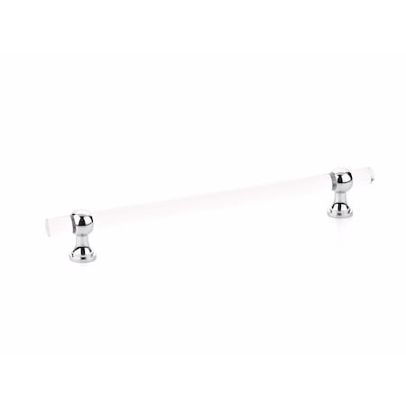Schaub 8in Center to Center Lumiere Transitional Cabinet Pull Polished Chrome Finish 418-26