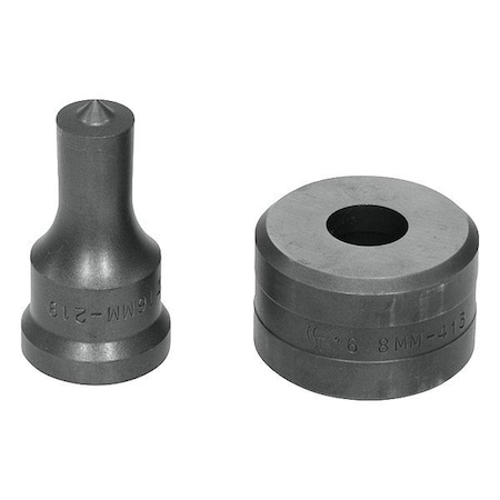 Edwards Metric Punch & Die Set ED9-PDM16