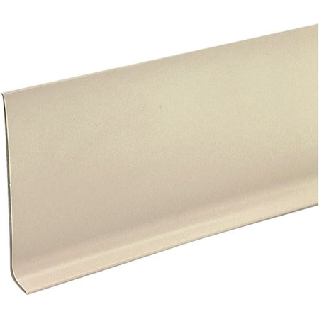 M-D Building Products M-D 75481 Wall Base, 120 ft L, 4 in W, Vinyl, Almond 75481