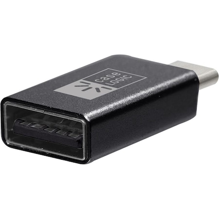 Bytech USB Type-C Male To USB Type-A Female Adapter - Black CLADCT102BK