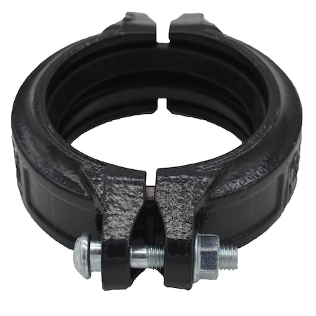 Industrial Choice Groove Coupling Flexible Black EPDM 3 inch GV-CP-F-E-3-BK