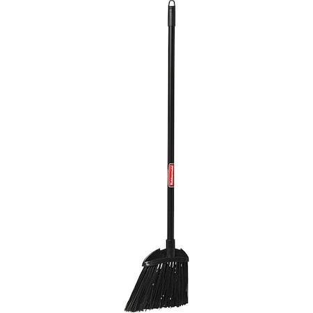 Rubbermaid Commercial Lobby Broom, Black, 28" L Handle RCP637400BK