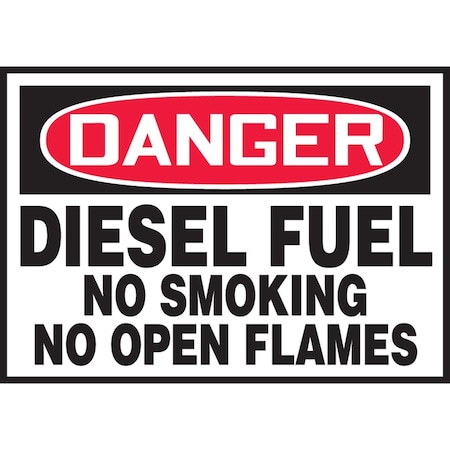Accuform Danger Safety Label LCHL018XVE