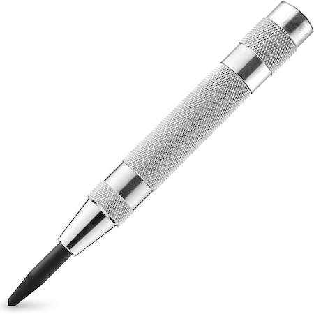 Neiko 6-Inch Automatic Center Hole Punch with Adjustable One-Handed Spring Impact 02639A
