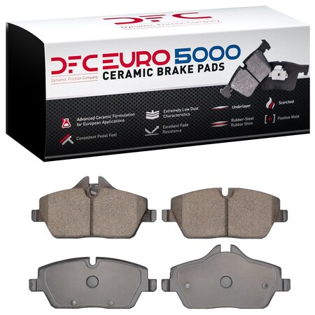 Dfc 5000 Euro Ceramic Disc Brake Pad Set,  1600-1308-00
