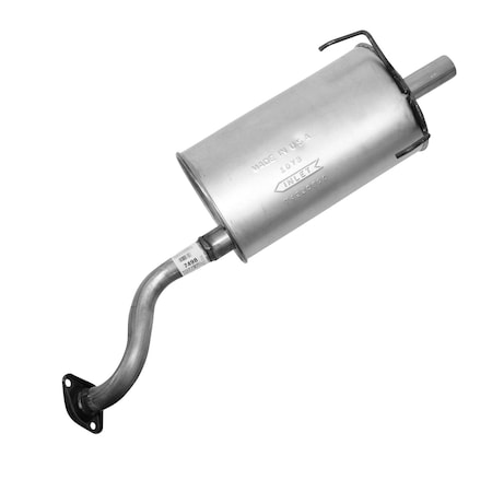Ap Exhaust Muffler-Welded Assembly, 7498 7498