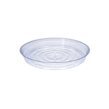 Curtis 9 in. Vinyl Plant Saucer, Clear, 50PK 5035723
