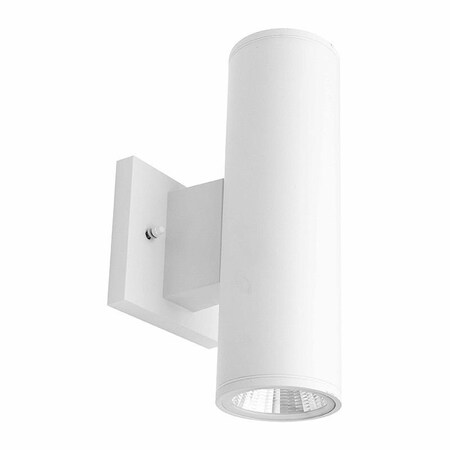 Westgate 2in WALL CYL. U/D 2X6W 30K/40K/50K DIM. - WHITE, 12W, 3000K/4000K/5000K WMC2-UDL-MCT-WH-DT