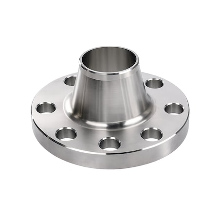 Msi Products 6in INDUSTRIAL 150lb Raised Face 316/316L Stainless Steel Weld Neck Flange A3561372