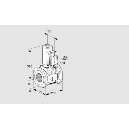 Honeywell Kromschroder VAS780F05NQGR3B/PP/PP KS88206754