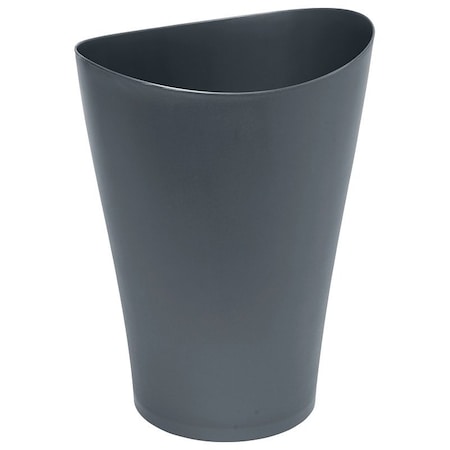 Rubbermaid Waste Basket, 9 qt, Plastic, Blue, 13 in H 2116757