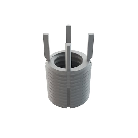 Zoro Select Key Locking Insert, Heavy Wall, 4 Keys, 9/16"-12 Int Thrd Sz, 3/4"-16 Ext Thrd Sz, Steel, 10 PK 216-065907
