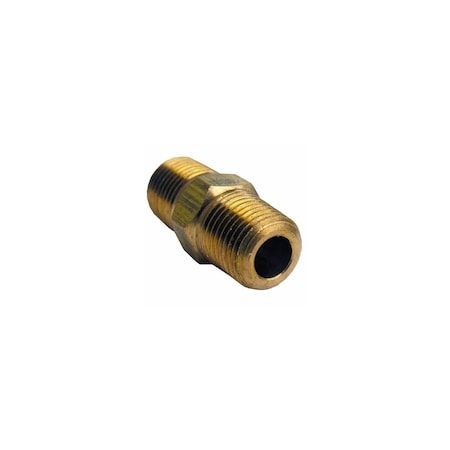 Larsen Supply Co. 1/8MIPxMPT Hex Nipple 17-8601