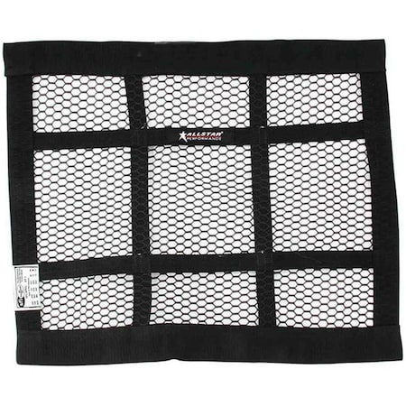 Allstar Performance 22 x 18 in. SFI Mesh Window Nets, Black ALL10211