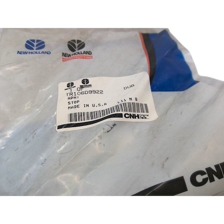 Cnh STOP, CNH OEM TR106D9922 TR106D9922
