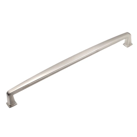 Pride Industrial 12in Center to Center Charlotte Appliance Pull Satin Nickel Finish PA52012SN
