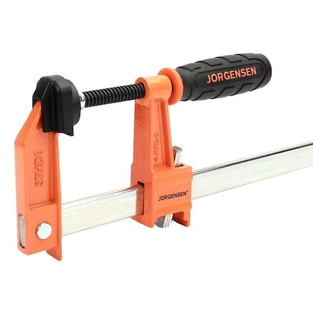 Jorgensen Bar Clamp, 1000 lb, 36 in Max Opening Size, Steel Body 3736-HD