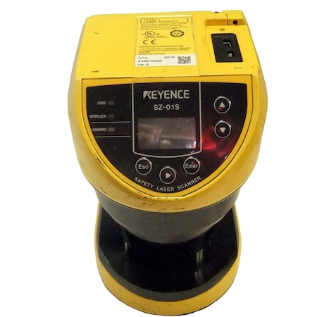 Keyence Safety Laser Scanner, Main Unit, Single-Function Type SZ-01S