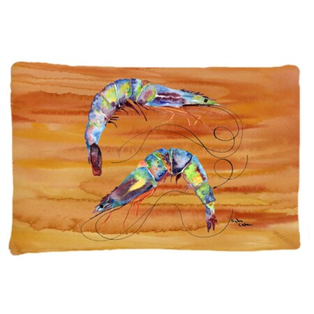 Carolines Treasures 20.5 x 30 in. Shrimp Moisture Wicking Fabric Standard Pillow Case 8145PILLOWCASE