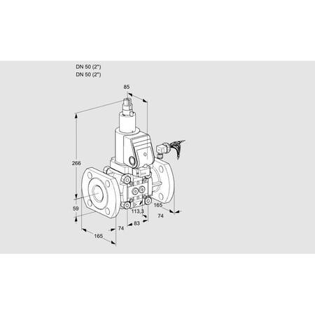 Honeywell Kromschroder VAS350F/LKSR KS88004891