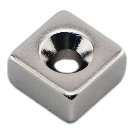 Zoro Select Rare Earth Magnet, Silver NB002552NCTS