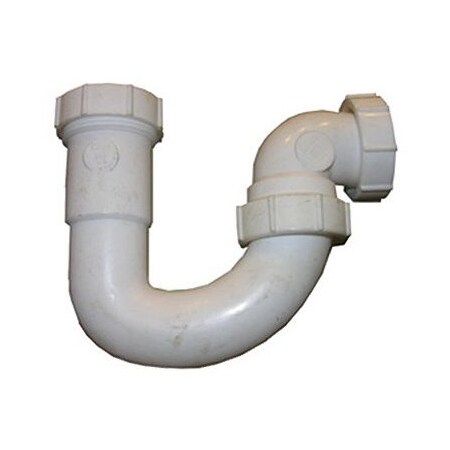 Larsen Supply Co 1-1/4"Wht Sink J Bend 03-4229