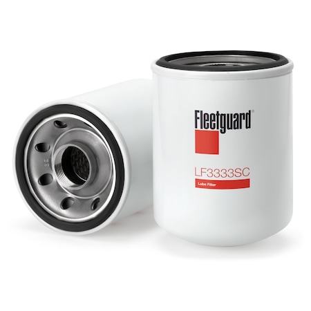 Fleetguard Oil Filter, 1 1/2"-12, Spin-On LF3333SC