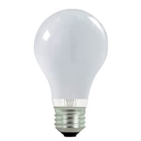 Ilc Replacement Halogen Bulb, 72 watts, 120V AC, A19 SYLVANIA 100A/W/RP 120V -OUTLAWED, USE 72 WATT: