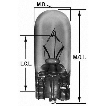 Wagner Lighting Wagner Side Marker Light Bulb BP17097