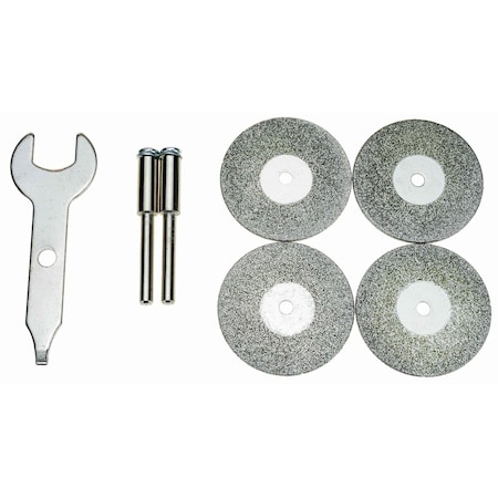 Powerweld Replacement Diamond Wheels for PW18005TG, 4PK PW18005RWK