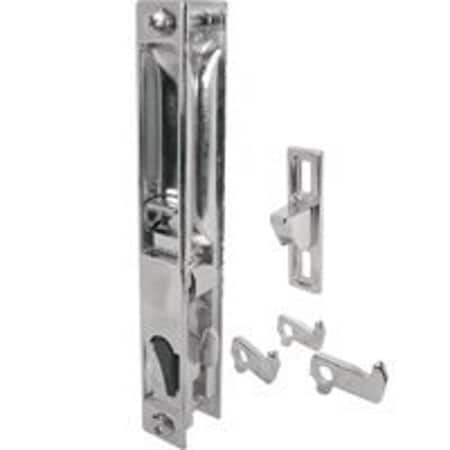 Prime-Line C 1045 Handle Set, Aluminum, Chrome, 1 to 118 in Thick Door C1045