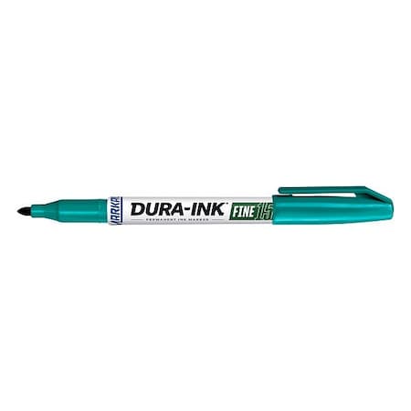 Markal Industrial Marker, Fine Tip, Green Color Family, Ink 96026