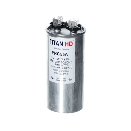 Diversitech TITAN HD 55MFD, 370V, ROUND PRC55A